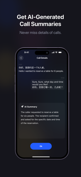 AI Call:Phone Call Translator - Image screenshot of android app