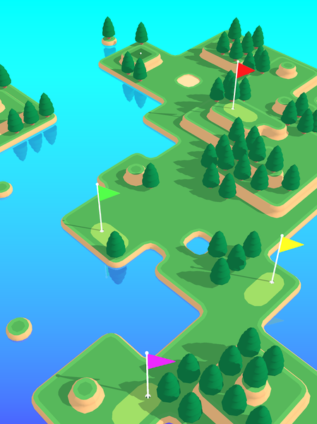 Coffee Golf - Gameplay image of android game