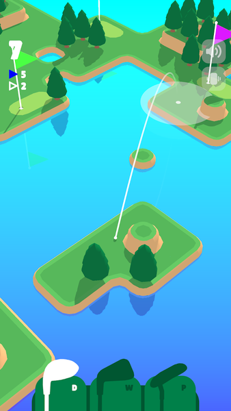 Coffee Golf - Gameplay image of android game