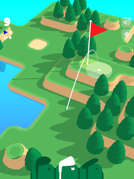 Coffee Golf - Gameplay image of android game