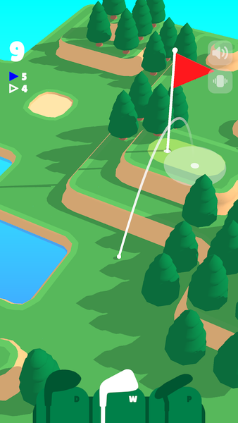 Coffee Golf - Gameplay image of android game