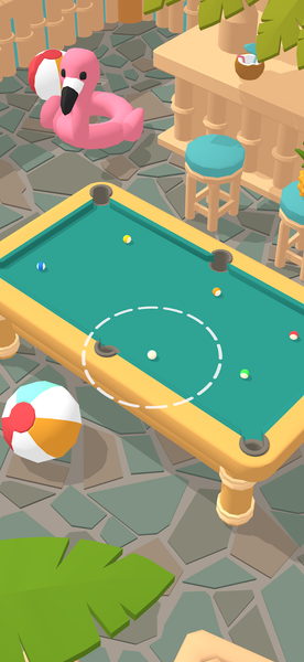 Coffee Pool - Gameplay image of android game