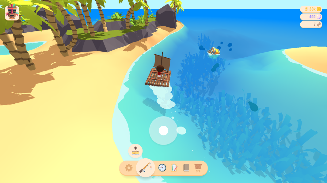 Tides: A Fishing Game - Gameplay image of android game