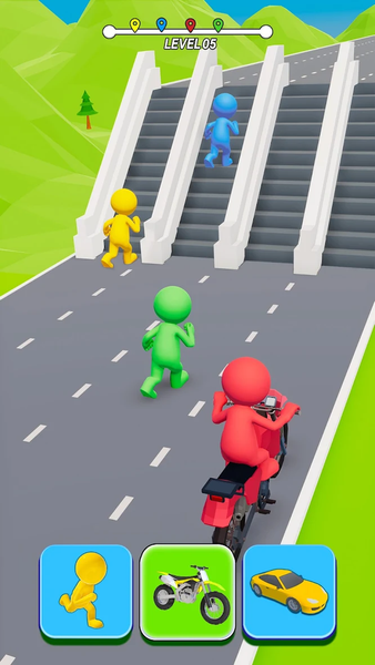 Shape Car Transform Race - عکس بازی موبایلی اندروید