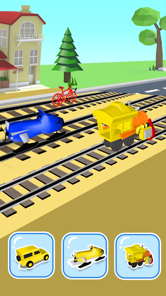 Shape Transformer: Car Racing - عکس بازی موبایلی اندروید