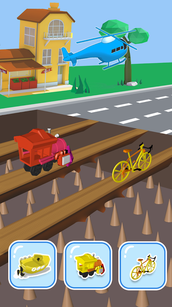 Shape Transformer: Car Racing - عکس بازی موبایلی اندروید