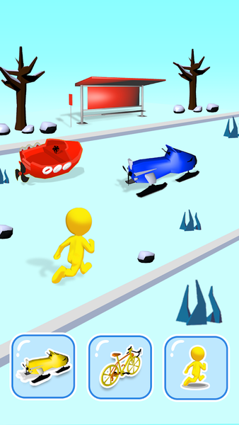 Shape Transformer: Car Racing - عکس بازی موبایلی اندروید