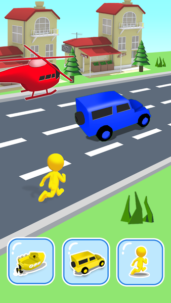 Shape Transformer: Car Racing - عکس بازی موبایلی اندروید