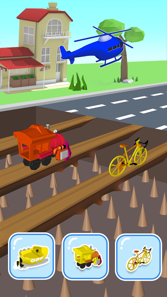 Shape Transformer: Car Racing - عکس بازی موبایلی اندروید