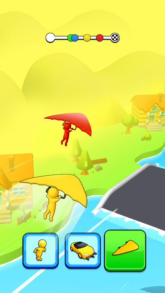 Shape Race: Car Transform Race - عکس بازی موبایلی اندروید