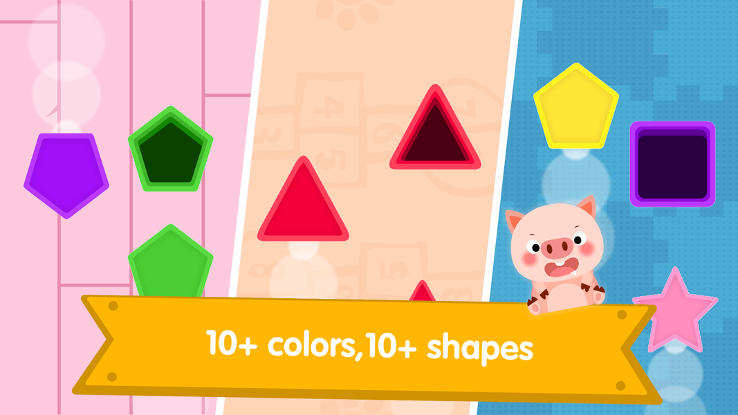 Colors And Shapes for Kids - عکس بازی موبایلی اندروید