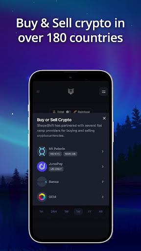 ShapeShift Wallet - Buy & Trade Bitcoin Securely - عکس برنامه موبایلی اندروید