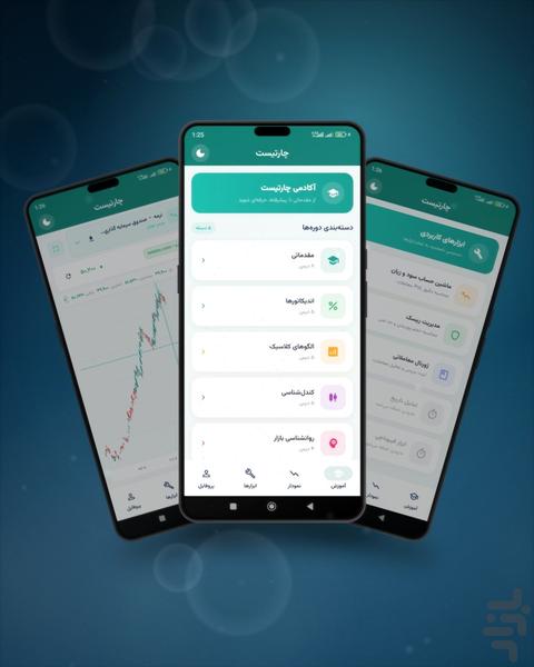 چارتیست - آموزش تحلیل تکنیکال - Image screenshot of android app