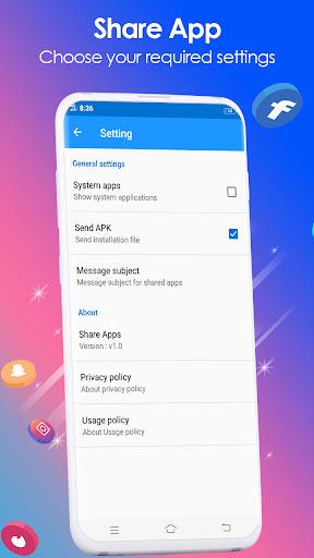 Share App – APK File Transfer - عکس برنامه موبایلی اندروید