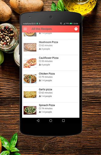 Pasta Recipes - Image screenshot of android app