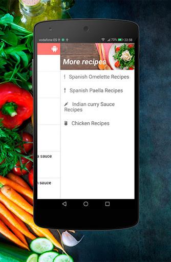 Pasta Recipes - Image screenshot of android app