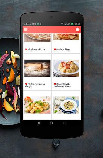 Pasta Recipes - Image screenshot of android app