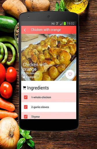 Chicken Recipes - Image screenshot of android app