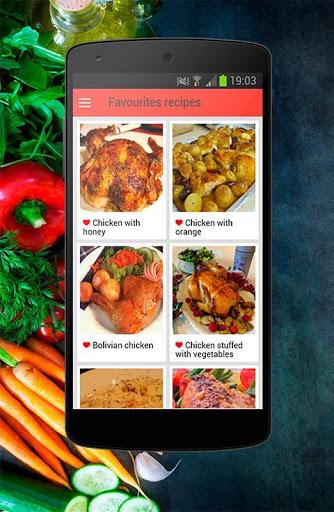 Chicken Recipes - عکس برنامه موبایلی اندروید