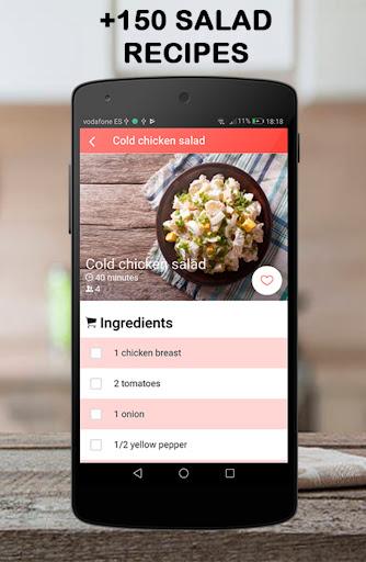 Easy & Healthy Salad Recipes - عکس برنامه موبایلی اندروید