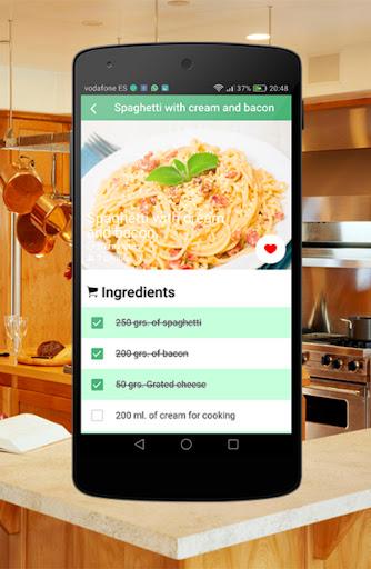 Italian Spaghetti Recipes - عکس برنامه موبایلی اندروید