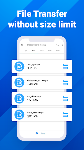 Share File - Transfer Files - عکس برنامه موبایلی اندروید