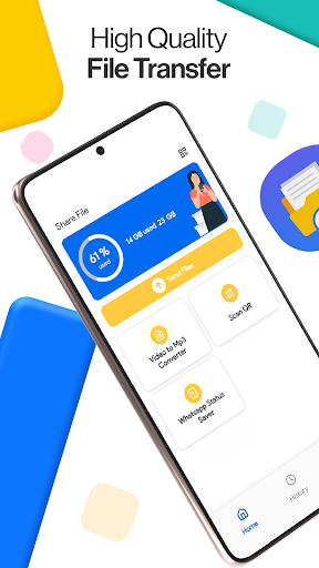 Smart Mobile Transfer & Share - Image screenshot of android app