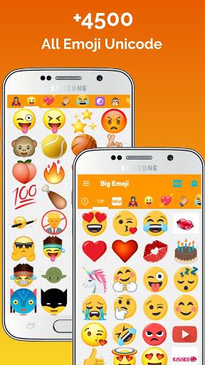 Big Emoji sticker for WhatsApp - Image screenshot of android app