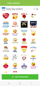Special day stickers WASticker - Image screenshot of android app