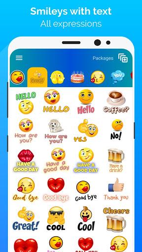 WhatSmiley: Emoji WASticker - عکس برنامه موبایلی اندروید