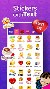 WhatsLov Stickers (WASticker) - Image screenshot of android app