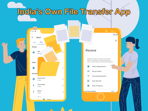 Share Karie - India's Free File Transfer App. - عکس برنامه موبایلی اندروید