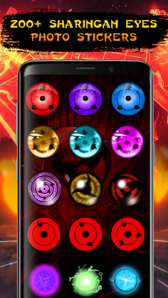 Sharingan Eyes Stickers - Image screenshot of android app