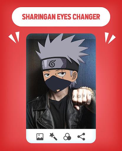Sharingan Eyes Changer - Sharingan Camera Effect - عکس برنامه موبایلی اندروید