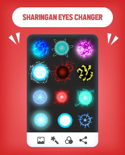 Sharingan Eyes Changer - Sharingan Camera Effect - عکس برنامه موبایلی اندروید