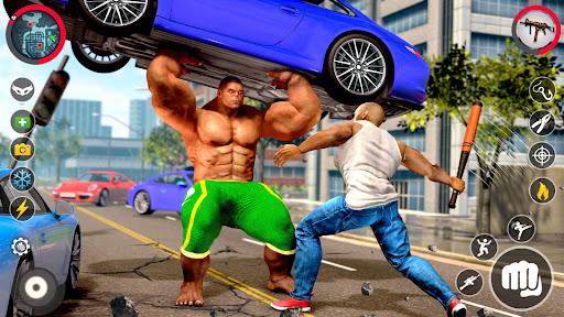 Grand Monster Rope hero Game - Gameplay image of android game