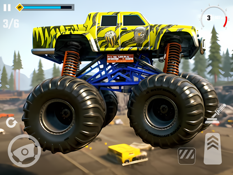 ۴x۴ Monster Truck Racing Games - عکس بازی موبایلی اندروید