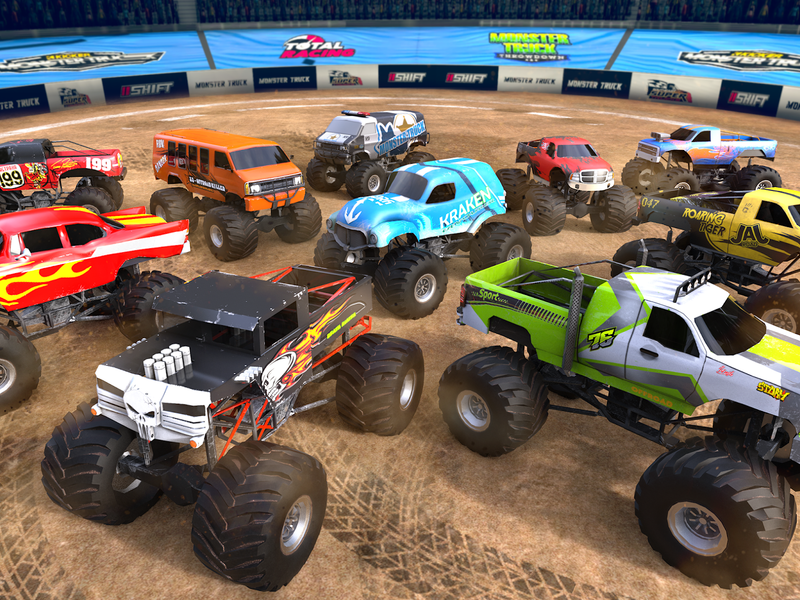 ۴x۴ Monster Truck Racing Games - عکس بازی موبایلی اندروید