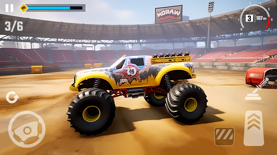 4x4 Monster Truck Racing Games - عکس بازی موبایلی اندروید