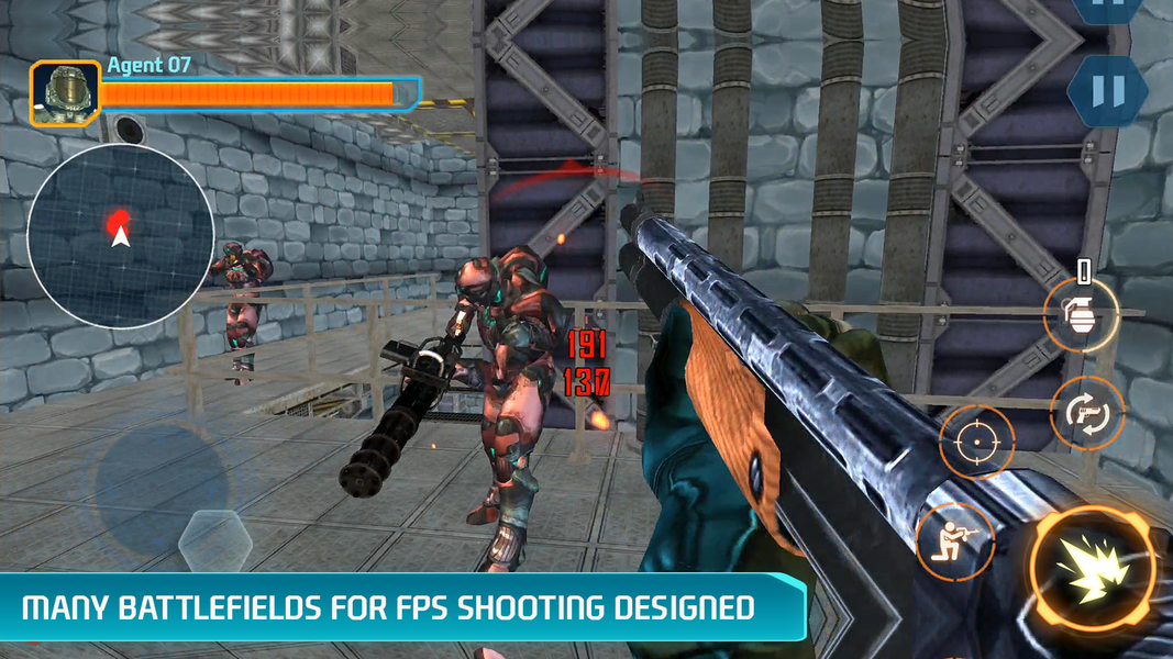 FPS Shooting Modern Strike - عکس بازی موبایلی اندروید
