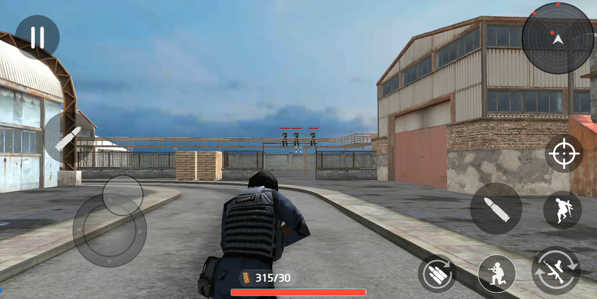 Counter Terrorist CS FPS - Gameplay image of android game