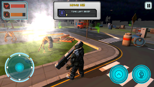 Alien Invasion Adventure 3D - Gameplay image of android game