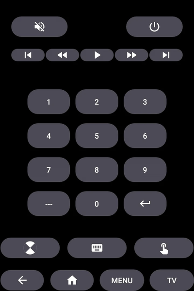 Sharp Smart TV Remote - عکس برنامه موبایلی اندروید