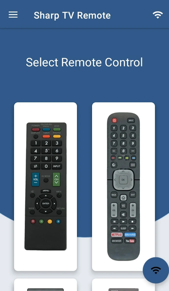 Sharp tv on sale remote app