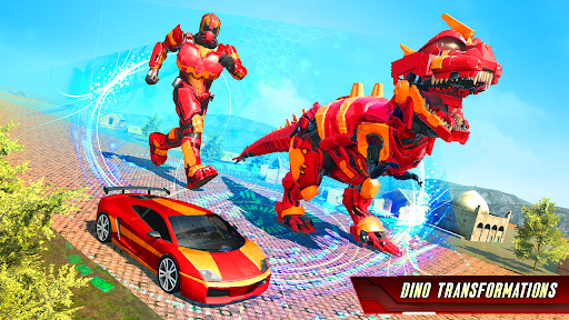 Robot Dino Vs Robot Kong Fight - Image screenshot of android app