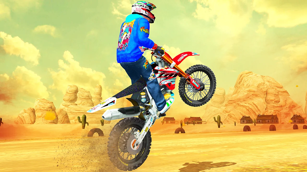 Trail Bike Stunts : Bike Games - عکس بازی موبایلی اندروید