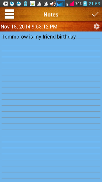 Simple Note/To Do List - Image screenshot of android app