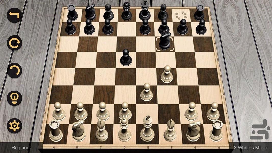 بازی شطرنج(دو نفره) - عکس بازی موبایلی اندروید