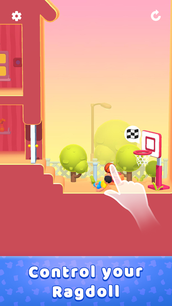 Lazy Jump - Gameplay image of android game