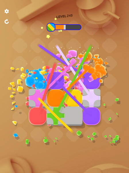 Blocks & Ropes - Gameplay image of android game